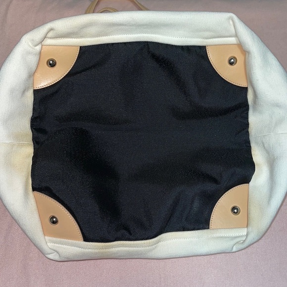 Chanel Shopping XL Timeless Beach Yacht Boating Detail Navy Canvas Nylon Tote - Picture 11 of 11